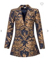 Bonprix Blazer Bodyflirt mit Gold-Jacquard Nordrhein-Westfalen - Niederkassel Vorschau