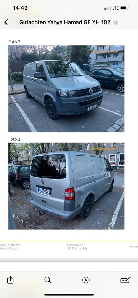 Vw T5 Kasten in Gelsenkirchen