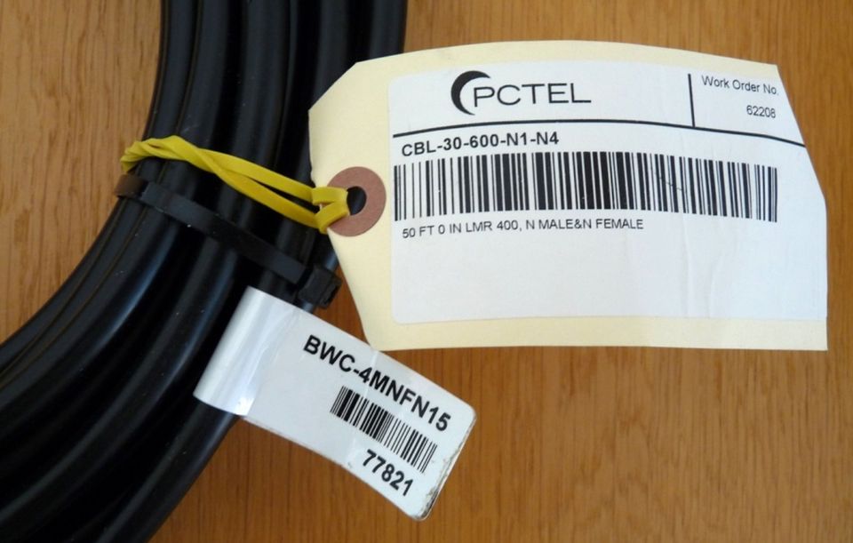 PCTL Antennenkabel   Stecker - Kupplung in Uetersen