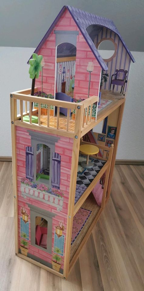 KidKraft Puppenhaus Kayla 73,7×33,7×114,3 cm (Barbiehaus) in Zornheim