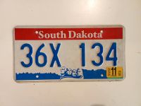 Original Car Plate USA South Dakota Baden-Württemberg - Remchingen Vorschau