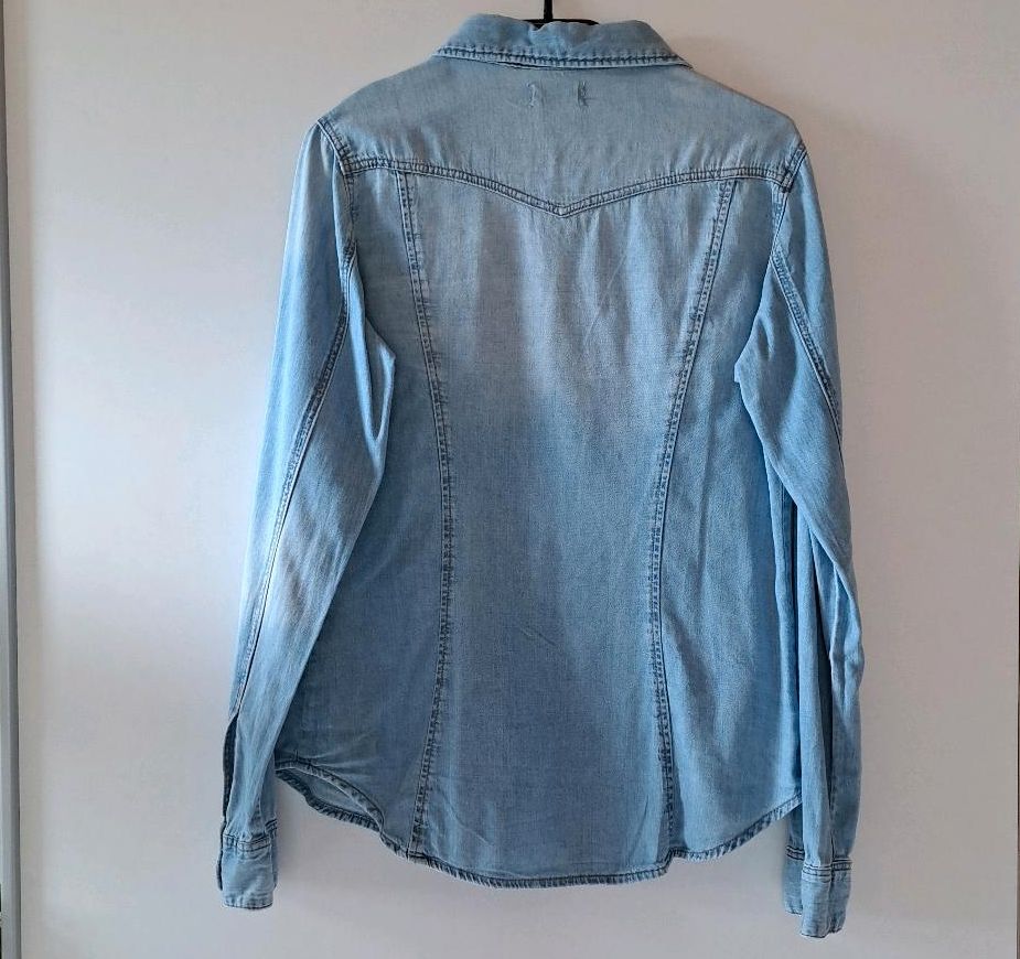 Bluse Langarm H&M 40 in Horn-Bad Meinberg