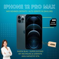 Rechnung & Garantie - Apple iPhone 12 PRO MAX 512GB pazifik blau Nordrhein-Westfalen - Paderborn Vorschau