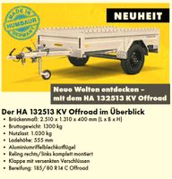 HA 132513 KV Offroad Anhänger Tieflader  Limited Edition BRANDNEU Bayern - Landsberg (Lech) Vorschau