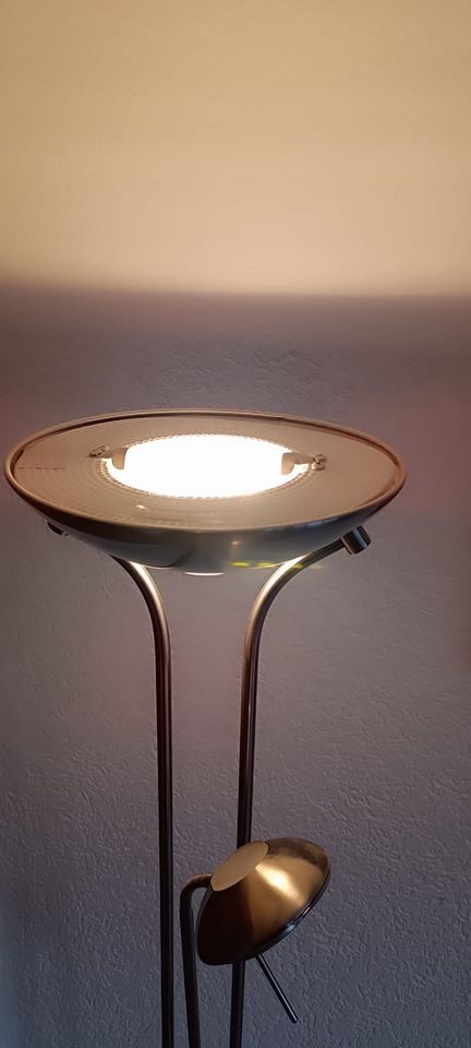 Stehlampe Silber in Amberg