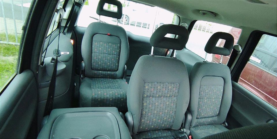 VW SHARAN 7M 1.9 TDI silber 6 Sitze (inkl. 2 Kindersitze) export in Langenhagen