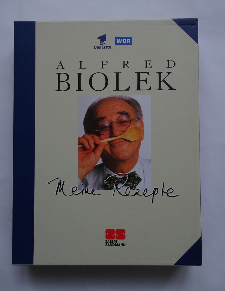 Alfred Biolek "Meine Rezepte/Meine neuen Rezepte" Geschenkk. NEU in Roth