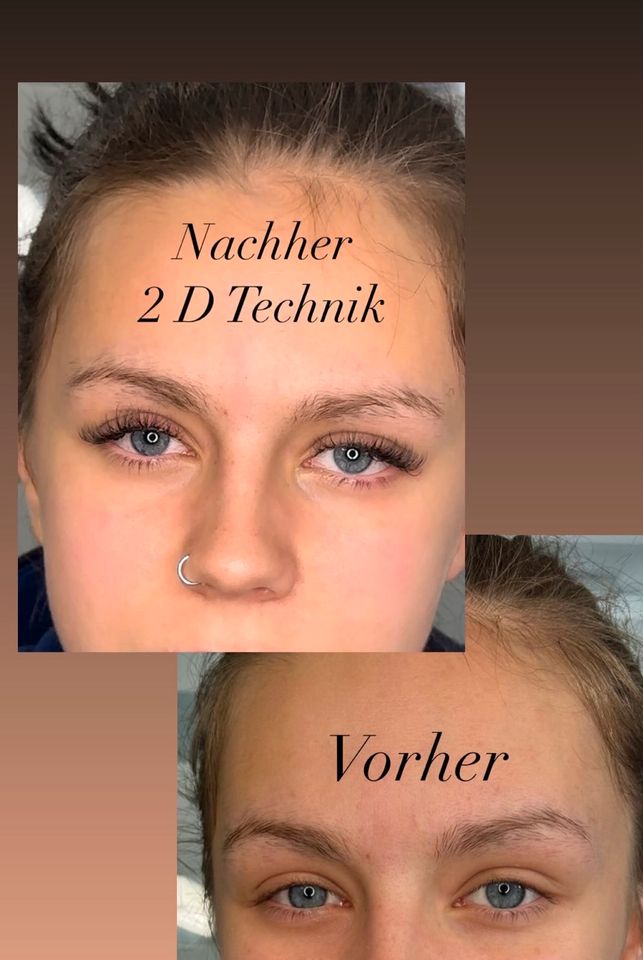 Wimpernmodell in Augsburg