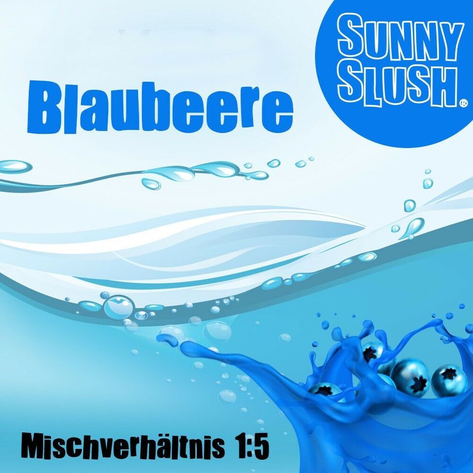 Slush Eis Sirup - Blau Beere | 5 Liter | SunnySlush in Steinfurt