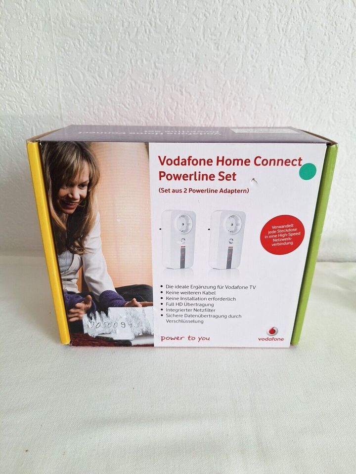 1 Stück Vodafone Home Connect Powerline  Adapter Dlan 200 in Essen