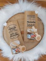 Geschenk, Nutella, Mitbringsel, Holz, Handmade Bayern - Fensterbach Vorschau