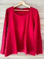 Rotes Basic Shirt von Street One Gr 44 Sachsen - Hoyerswerda Vorschau