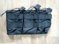 Molle Dreifach-Magazintasche Triple Mag Pouch schwarz Softair Niedersachsen - Bleckede Vorschau