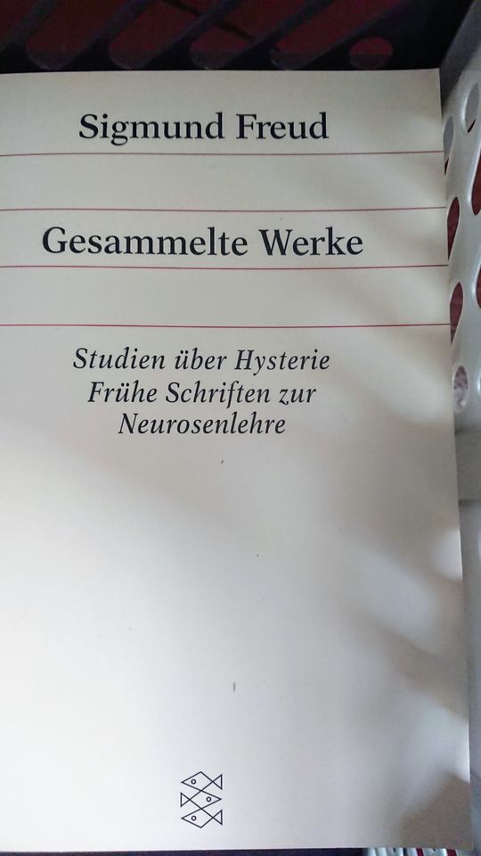 Sigmund Freud gesammelte Werke u.a. in Dortmund