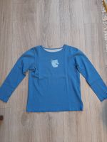 Langarmshirt zum Wenden = beidseitig tragbar, Pferd blau, Gr. 152 Nordrhein-Westfalen - Werl Vorschau