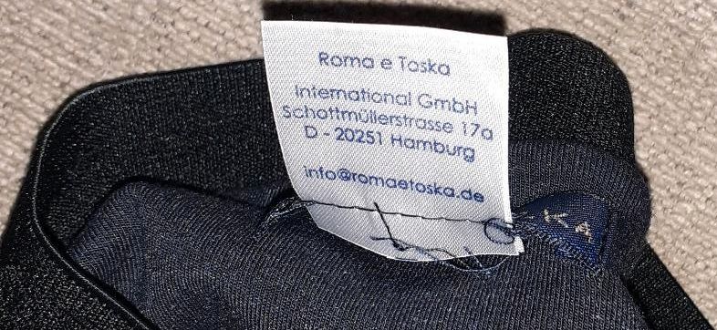 "ROMA e TOSKA"/tolle, edle☆neuwertige Caprihoss/Gr. XS/schwarz in Worbis