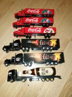Werbetrucks Geschenktrucks LKWs  Cola - Jim Beam  - Dinkelacker Bayern - Gefrees Vorschau