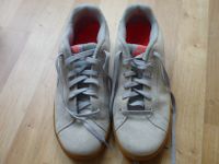 NIKE, Sneaker, Gr. 41, hellgrau Leder Velour Hessen - Kassel Vorschau