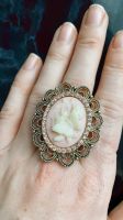 Vintage Ring Fingerring Modeschmuck 18/57 Statement Boho Stil Hessen - Liederbach Vorschau