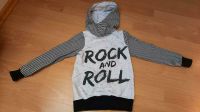 Handmade Hoodie Kapuzenpullover Rock and Roll Gr. 116/122 Wiesbaden - Erbenheim Vorschau