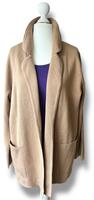 Strickjacke im Blazer-Stil – Dunkelbeige Bremen - Schwachhausen Vorschau
