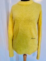 Ganni Brushed Alpaka O-Neck Sweater Strickpulli Gelb NP 195€ Berlin - Zehlendorf Vorschau