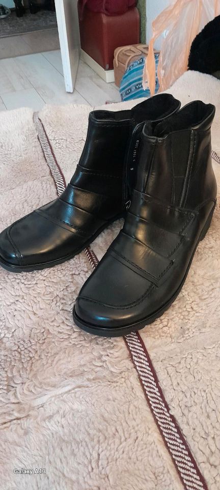 Damen Stiefelette ARA,neu aus Leder,Gr39 schwarzu gr39 schwarz in Krefeld