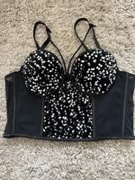 Shein Paillette Cami Korsett Top Gr. M neu schwarz Sachsen - Chemnitz Vorschau