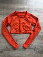 Sport Long sleeve crop top in knalligem orange Köln - Porz Vorschau