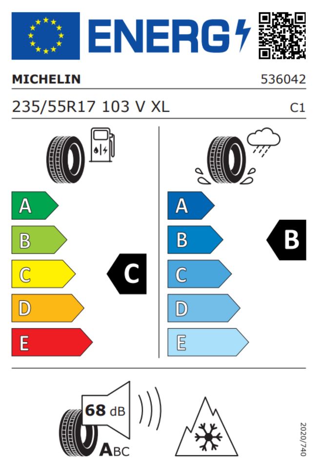 4 Mercedes Vito V 447 Winterräder Michelin™ 235 55 r17 103 V * in Windischleuba