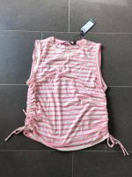 Neu: Damen Tanktop Top Shirt pink creme gestreift Vero Moda L Nordrhein-Westfalen - Alsdorf Vorschau