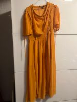 TopShop Kleid Maxikleid gr. 38 M Chiffon Senffarbe Düsseldorf - Düsseltal Vorschau