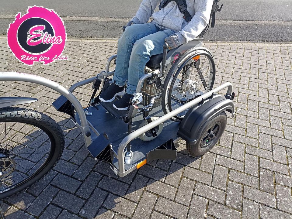 Elina´s Fahrwerk Fahrrad-Rollstuhl-Anhänger Rollstuhlfahrrad Reha in Kirchen (Sieg)