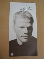 Autogrammkarte - Oliver Kahn - FC Bayern - gedrucktes Autogramm Baden-Württemberg - Schömberg b. Württ Vorschau