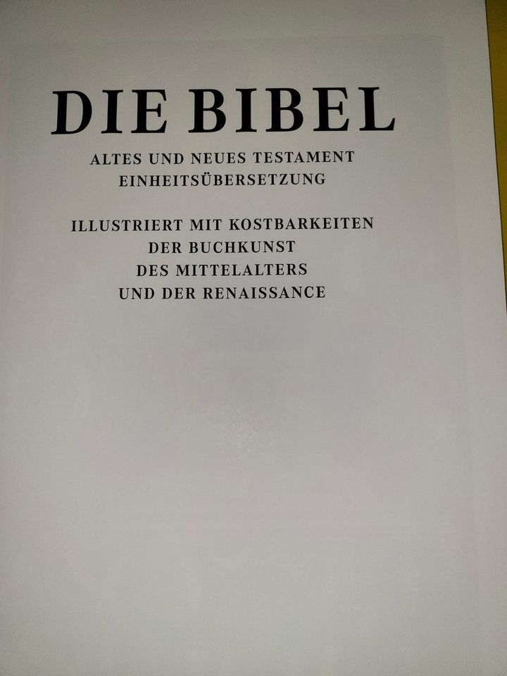 Bibel Prachtausgabe - Altes und Neues Testament in München