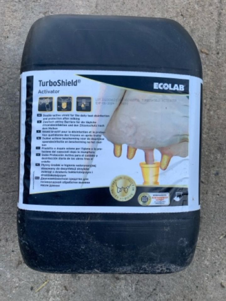 Turbo Shield "Activator", Ecolab, Dippmittel (2 x 20 kg) in Selfkant