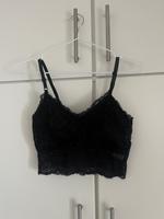 Bralette Spitzen Top Gr S in schwarz Crop Top Nordrhein-Westfalen - Borken Vorschau