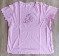 T-Shirt, Reserved, pink, Stickmotiv, Gr. XL Niedersachsen - Aurich Vorschau
