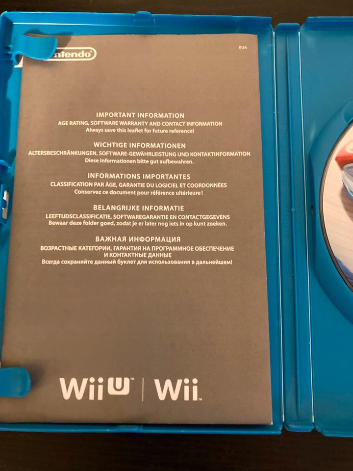 Nintendo Wii U Mario Kart 8 vollständig mit Anleitungen in Plankstadt