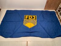 Original DDR FDJ Flagge unbenutzt  Freie Deutsche Jugend Ostalgie Niedersachsen - Neuenhaus Vorschau