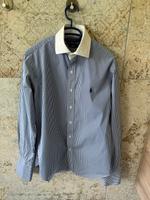 Ralph Lauren Hemd M 38 Herren Blau Weiß Gestreift Niedersachsen - Bad Bentheim Vorschau