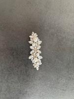 Haarspange Braut Hochzeit silber Perlen Bayern - Hersbruck Vorschau