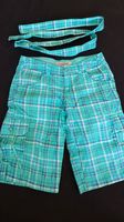 Karierte Shorts, türkis grün, Gr. XS, 34 von C&A Brandenburg - Strausberg Vorschau