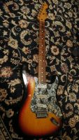 Fender Stratocaster Sunburst 1999 one Piece USA Body Baden-Württemberg - Au Vorschau