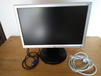 Hanns PC Monitor Flach-Bildschirm, 19 " Silber mit Fuß und Kabeln Bayern - Pförring Vorschau