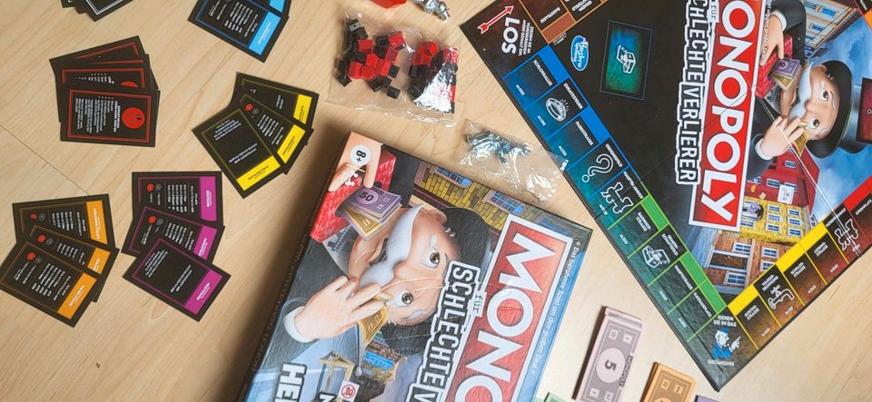 Monopoly,Monopoly für schlechte verlierer, Geselschaftsspiel in Sottrum