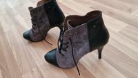 Stiefeletten Gr. 40 aus Leder Thüringen - Gera Vorschau