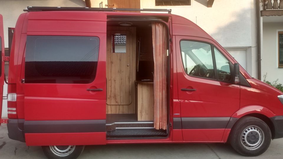 Wohnmobil, Camper, Mercedes Sprinter 313 CDI Typ 906 in Blindheim