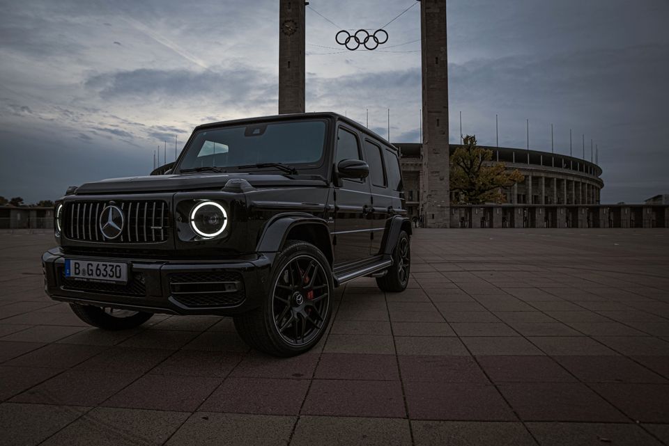 Mercedes-Benz G63 AMG mieten SUV G-Klasse G 63 Hochzeitsauto Sportwagen in Berlin