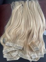 Premium Clip in Hair Extensions 55 cm, Farbe: Blond 613 Hamburg - Bergedorf Vorschau